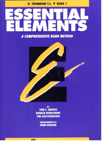 Essential elements book 1 in vioolsleutel trombone
