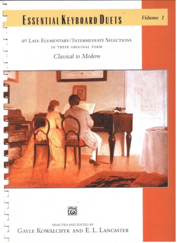 Essential keyboard duets  piano volume 1