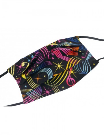 Gesichtsmaske mit musik design 35 100 baumwolle kleurrijk 0