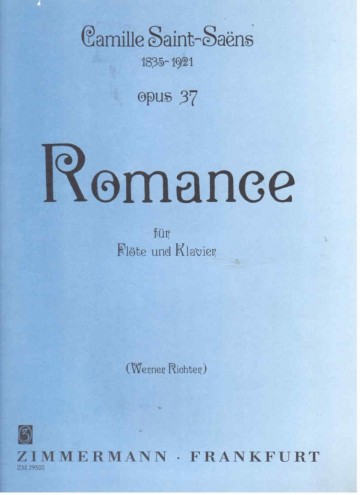 Romance fur flote und klavier camille saint saenspage1image1